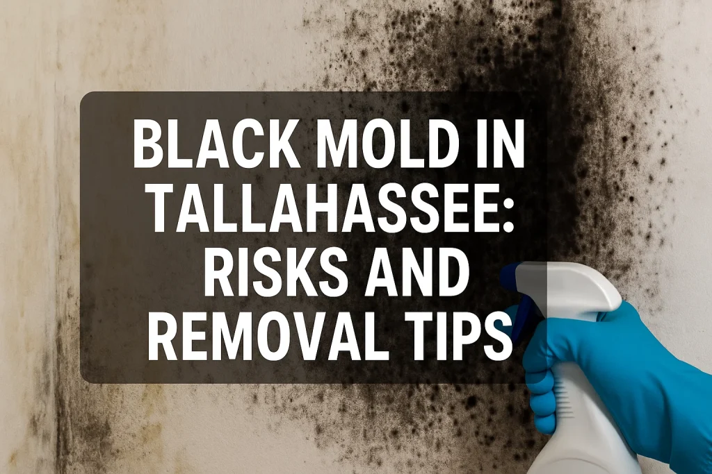 Black Mold in Tallahassee Risks and Removal Tips