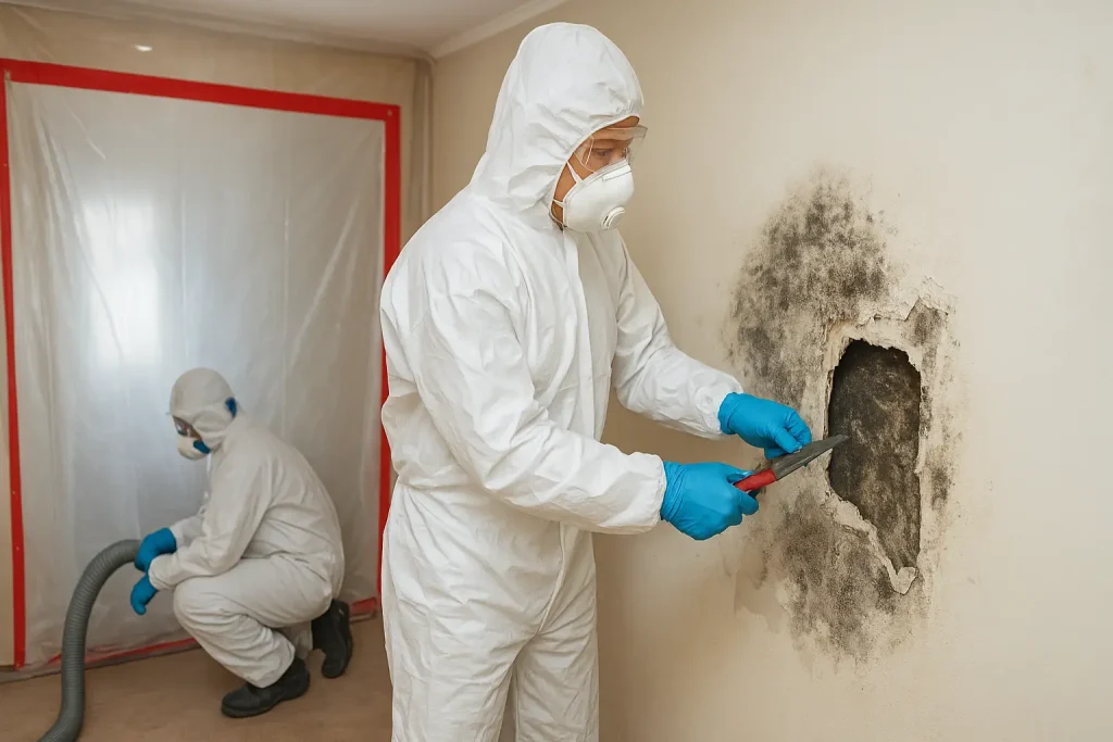 Professional Black Mold Remediation Process