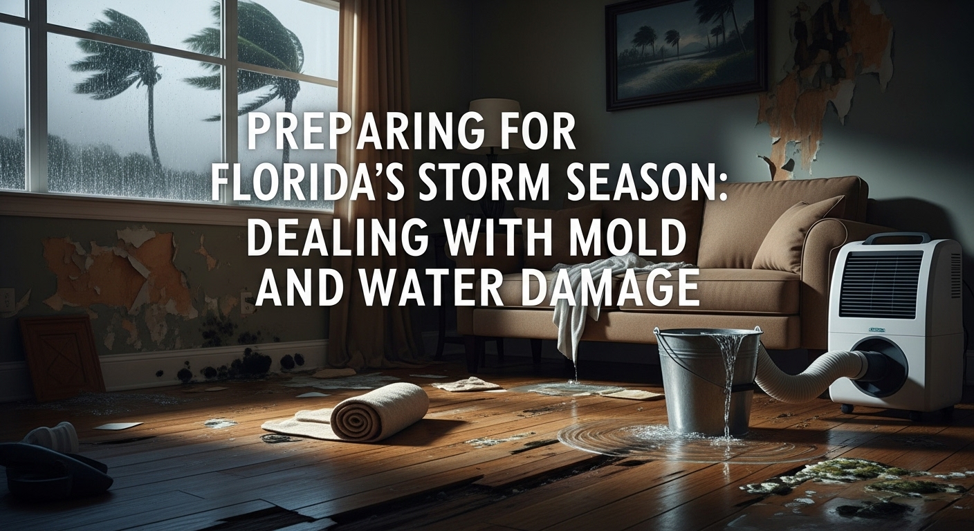 Preparing for Florida's Storm Season: Dealing with Mold and Water Damage